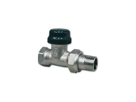 Termostatický ventil 1/2" přímý s regulací Ivar